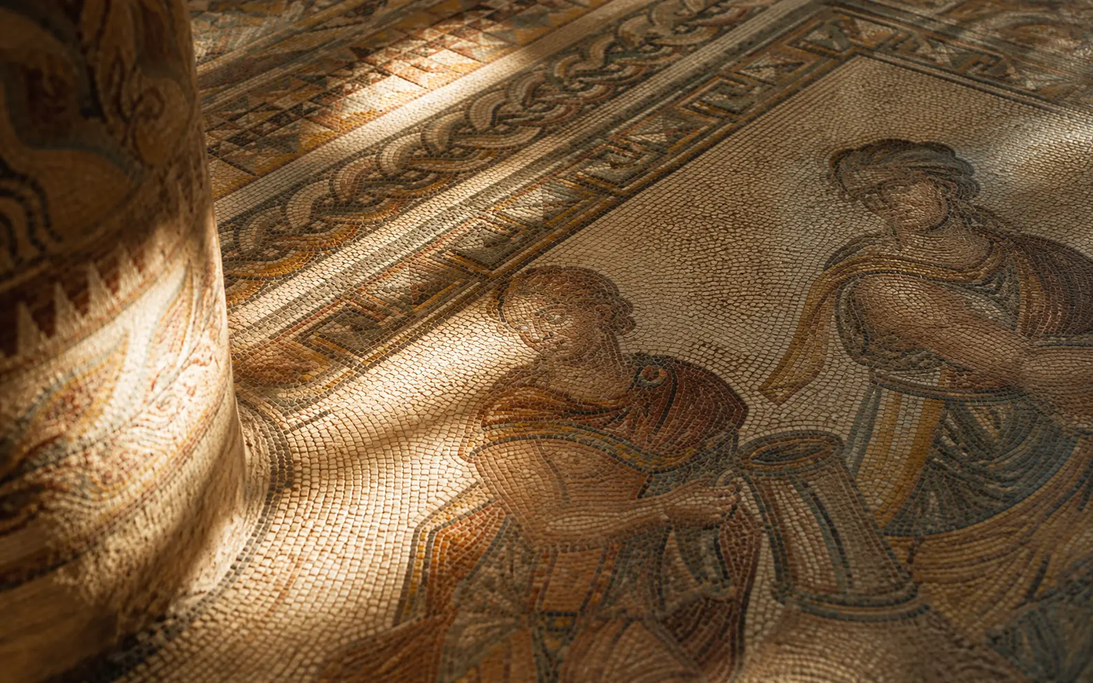 I mosaici romani policromi della Villa del Casale a Piazza Armerina